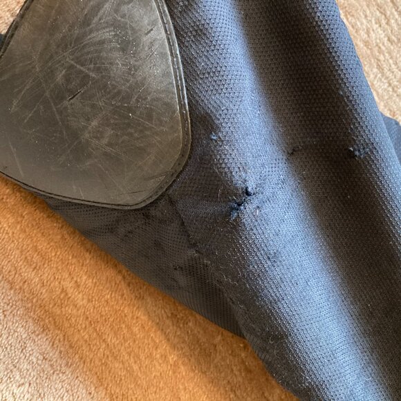 VTG Roffe ski pants Mens size 38 long Black Wool Blend Winter. 38" waist - Picture 7 of 11